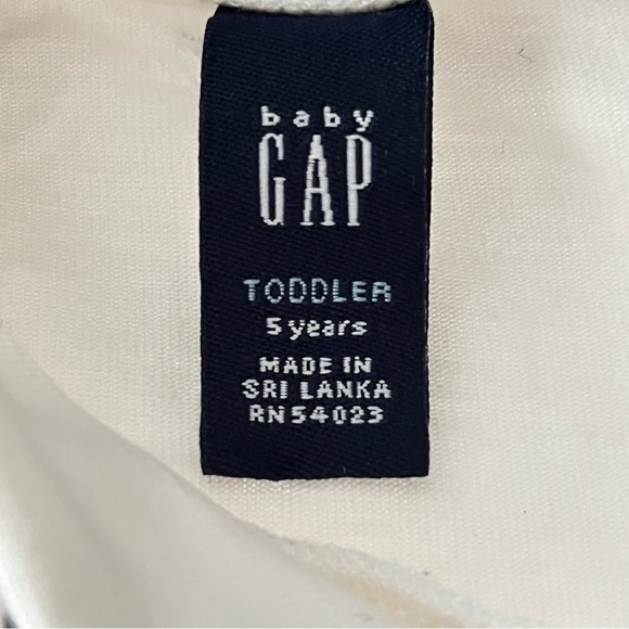 Gap 2 pieces little girl navy w/white polka dots - Picture 10 of 15